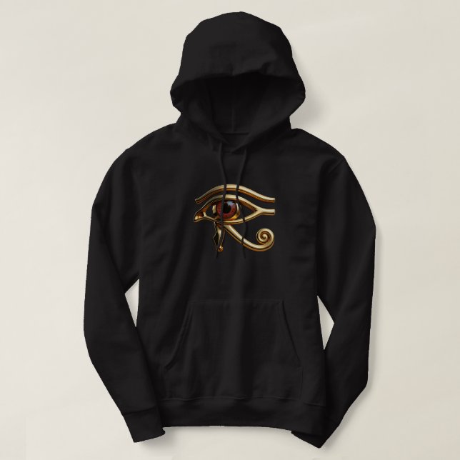Moletom Olho Ouro de Hódromo Hoodie (Frente do Design)