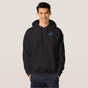 Moletom Olho Quântico homens capuz sweatshirt bolso