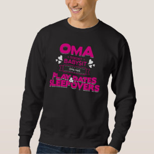 Moletom Oma Grandma Gift para Dia de as mães