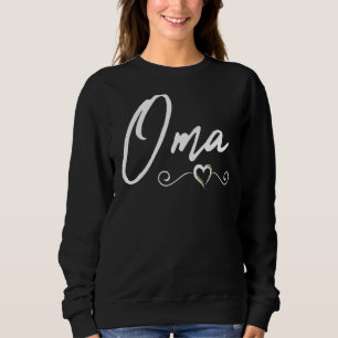 Moletom Oma Happy Dia de as mães Best Oma Ever Oma Orud Om