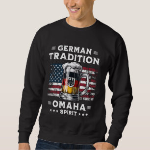 Moletom Omaha Beer Driinando Bandeira Americana Alemã Eagl