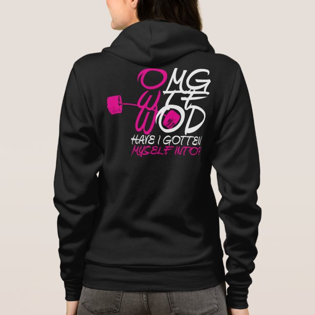 Moletom OMG WTF WOD Eu me meti? - (Verso)