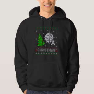 Moletom Oncologia Enfermeira Xmas Tree Lighting Ugly Chris