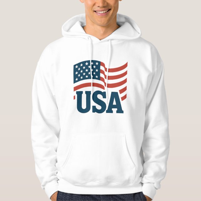 Moletom Onda de Unidade dos Estados Unidos (Frente)
