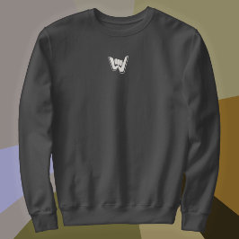Moletom Onda e Caminhada Off-White W Logo Essencial
