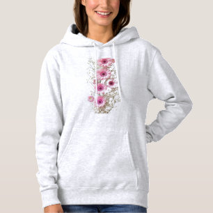 Moletom Onde a Maciez Vive Uma Flor Gentil Serenata Rosa