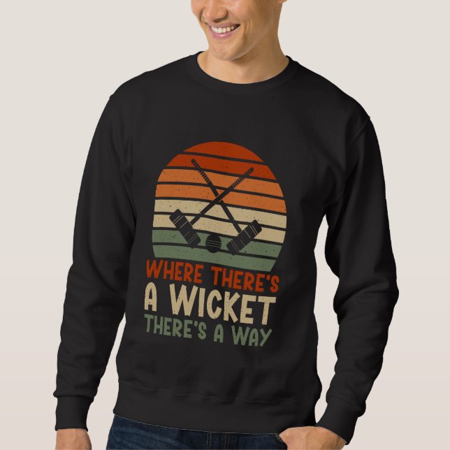 Moletom Onde lá2019s um wicket 2019s a Way Croch (Frente)