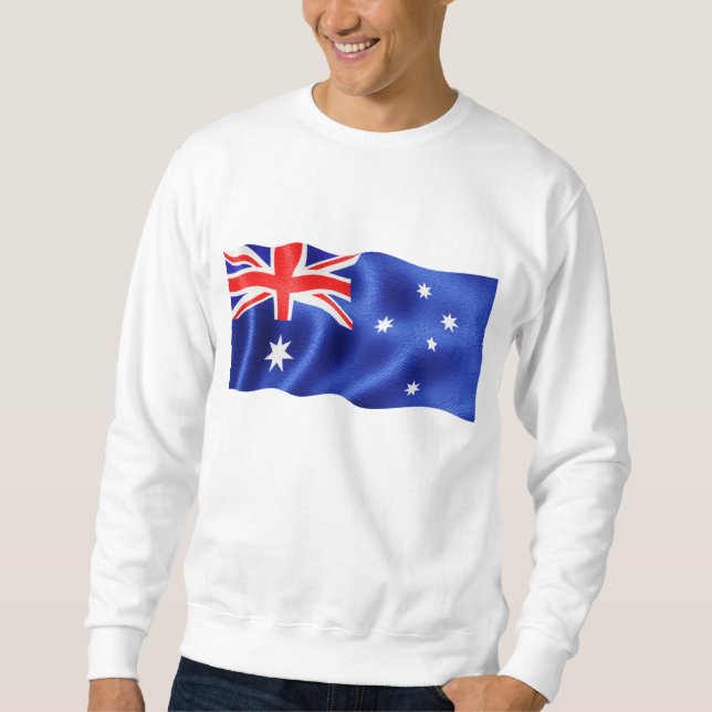 Moletom Ondulação de Austrália (Frente)