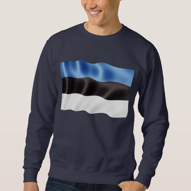 Moletom Ondulação de Estónia (Frente)