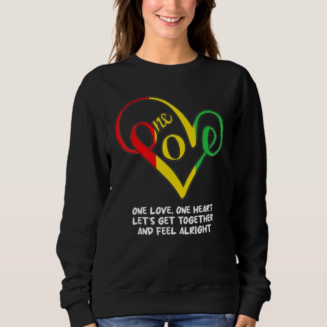 Moletom One African Love Heart Black History Month Cool BL (Frente)