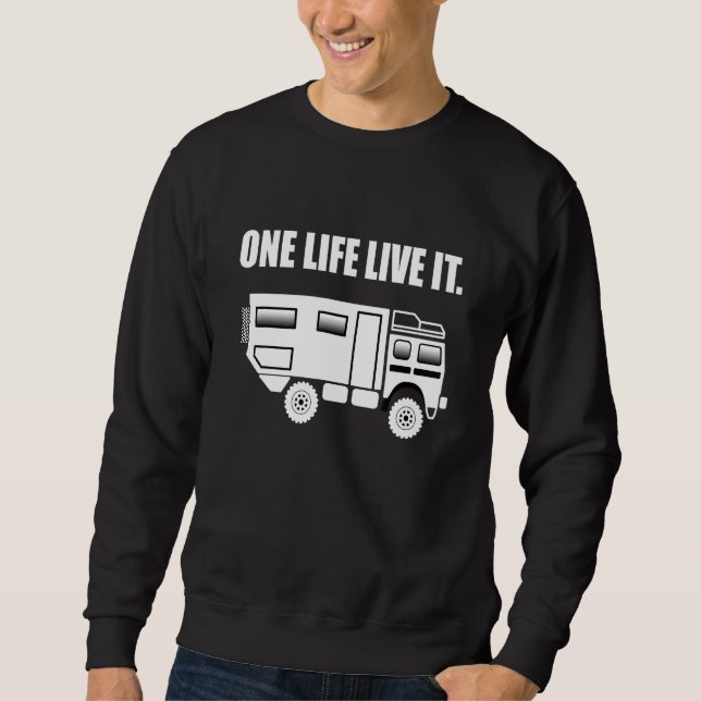 Moletom One Life It Truck Viagem All Wheel Drive Off (Frente)