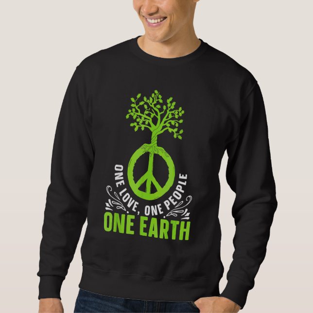 Moletom One Love One Pessoas One Earth International Day O (Frente)