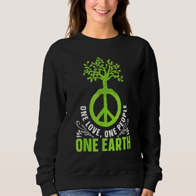 Moletom One Love One Pessoas One Earth International Day O (Frente)