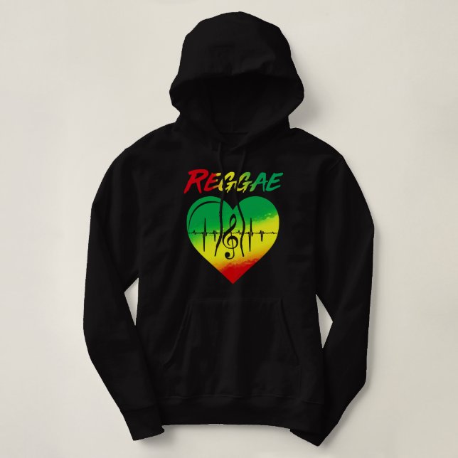 Moletom One Love Reggae (Frente do Design)