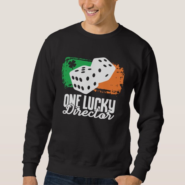 Moletom One Lucky Director Dice Game  Family Group Matchin (Frente)