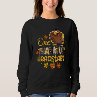 Moletom One Thankful Headstart Turkey Pilgrim Hat Thanksgi