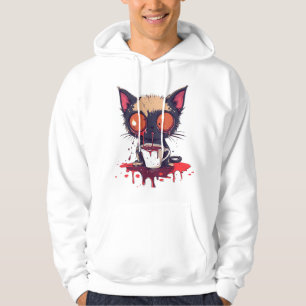 Moletom Oopsy Meow Gato Kawaii Triste Amante do Café