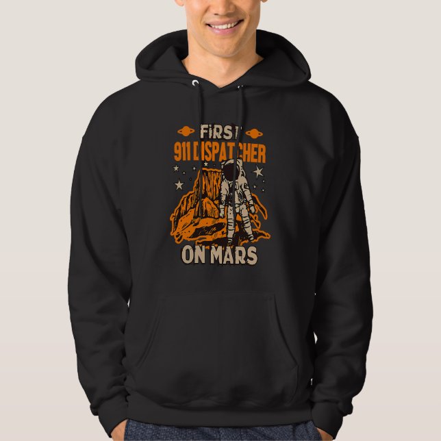 Moletom Operador de 911 Astronauta (Frente)