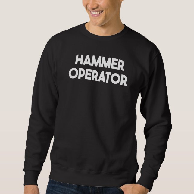 Moletom Operador de Hammer (Frente)