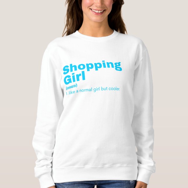 Moletom opping Girl - Shopping (Frente)