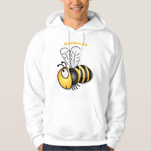 Moletom Óptica ilustração de desenho animado de abelha fel