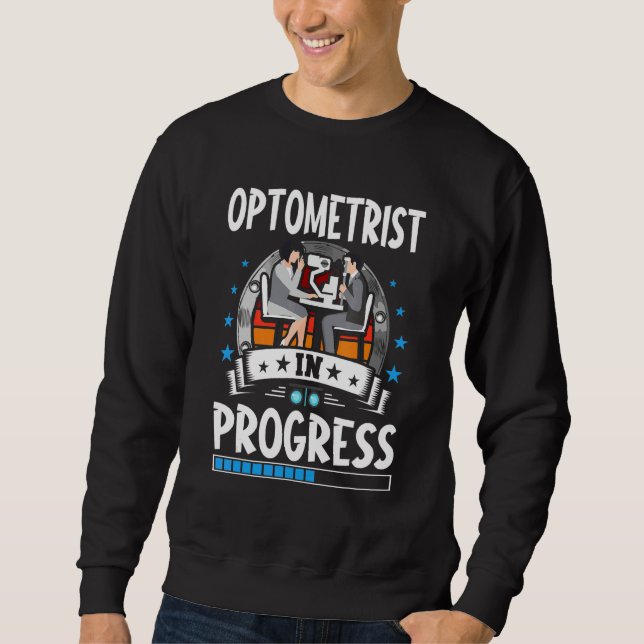 Moletom Optometrist In Progress Trainee Student (Frente)
