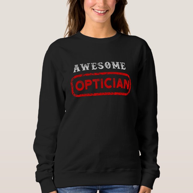 Moletom Optometrista Fantástico Oftalmologista Conta (Frente)