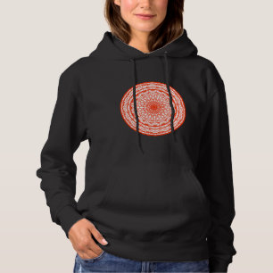 Moletom Orange E White Mandala