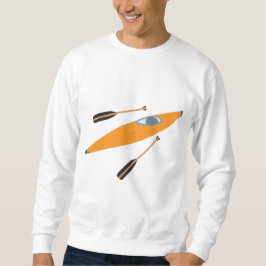 Moletom Orange Kayak com Oars
