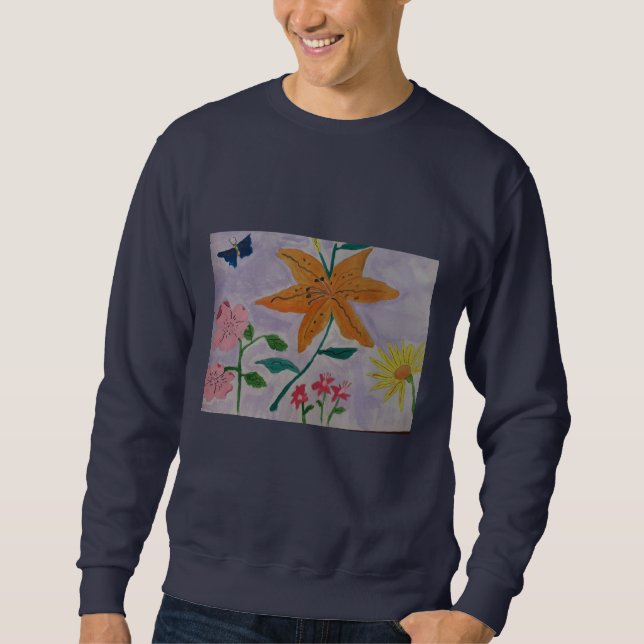 Moletom Orange Lily Sweatshirt (Frente)