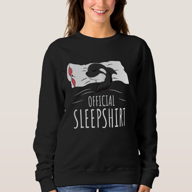 Moletom Orca Killer Whale Oficial Dormir Longa Folga (Frente)