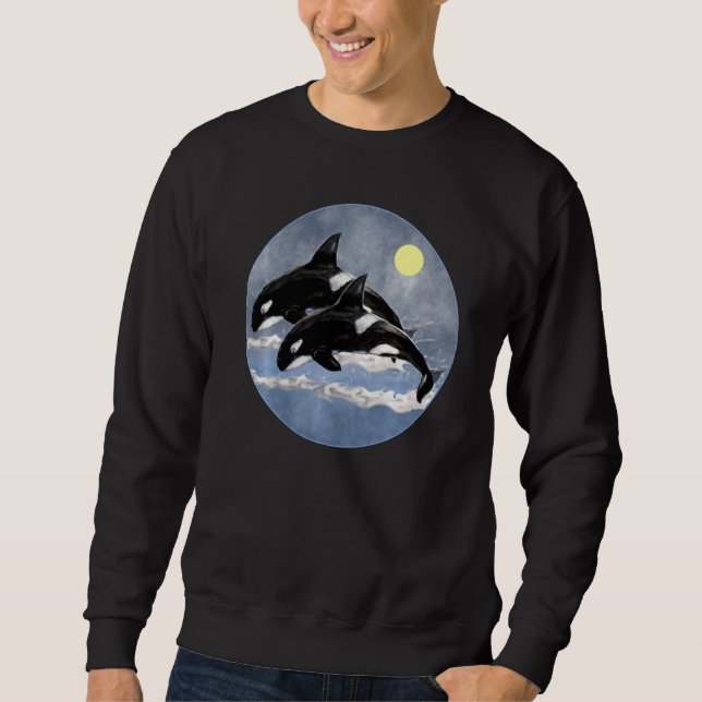 Moletom Orca Whale Killer Sweat (Frente)