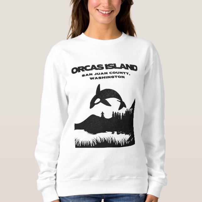 Moletom Orcas Island Outdoor Hiking Nature (Frente)
