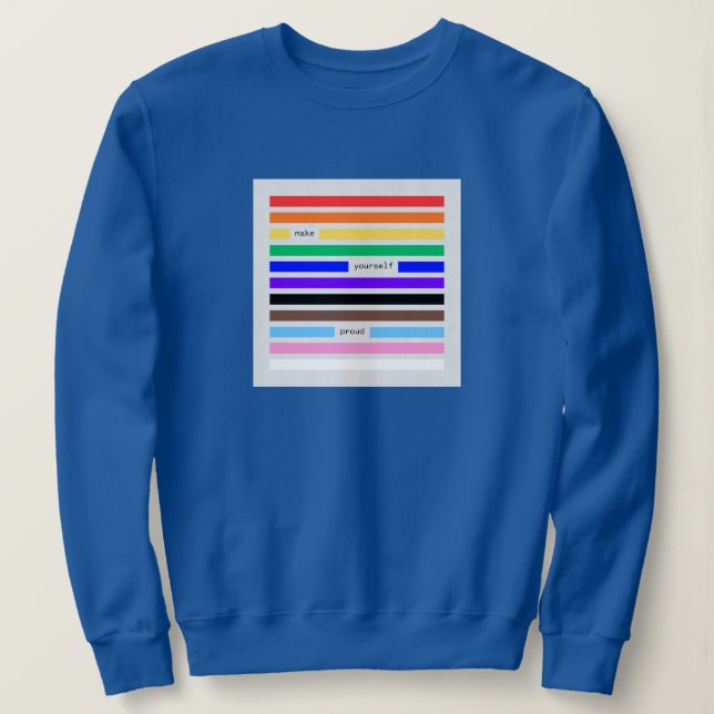 Moletom Orgulhe-se Orgulho Arco-Íris Redação Orgulho 2026 (Frente do Design)