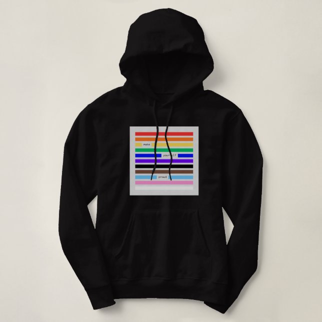 Moletom Orgulhe-Se Orgulho Redação Arco-Íris Orgulho 2026 (Frente do Design)