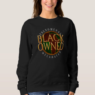 Moletom Orgulho Africano Melanino E HBCU Educado