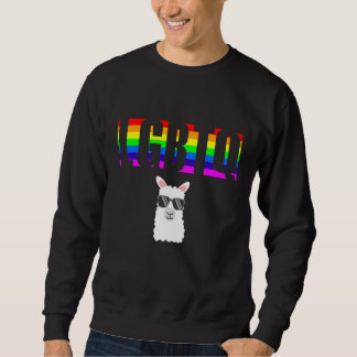 Moletom Orgulho Aliado Igualdade LGBTQ Arco-íris Lésbica G