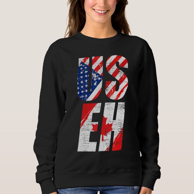 Moletom Orgulho Americano Maple Leaf Useh Usa Flag C (Frente)
