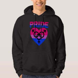 Moletom Orgulho Bissexual Orgulho Lgbtqia Amor Apoio Bi Ho