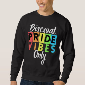 Moletom Orgulho Bissexual Vibrações Apenas Lgbtqia Homens 