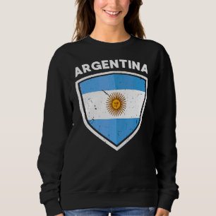 Moletom Orgulho da Argentina Bandeira La Albiceleste Souve