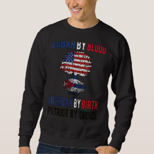 Moletom Orgulho da bandeira cubana americana Cuba Usa