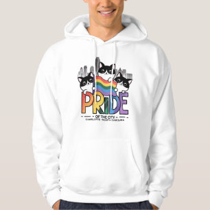 Moletom Orgulho da Cidade de Charlotte Carolina do Norte E