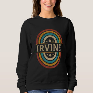 Moletom Orgulho da Cidade Vintage Irvine Casa Califórnia E