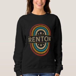 Moletom Orgulho da Cidade Vintage Renton Casa Estado de Wa