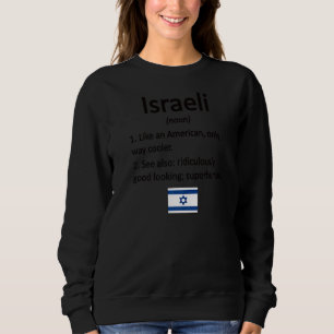 Moletom Orgulho da definição israelense de bandeira israel