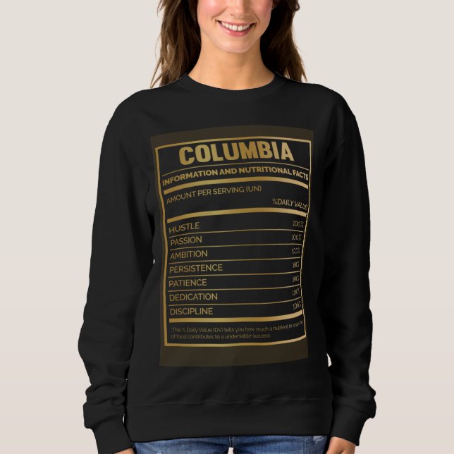 Moletom Orgulho de Columbia (Frente)