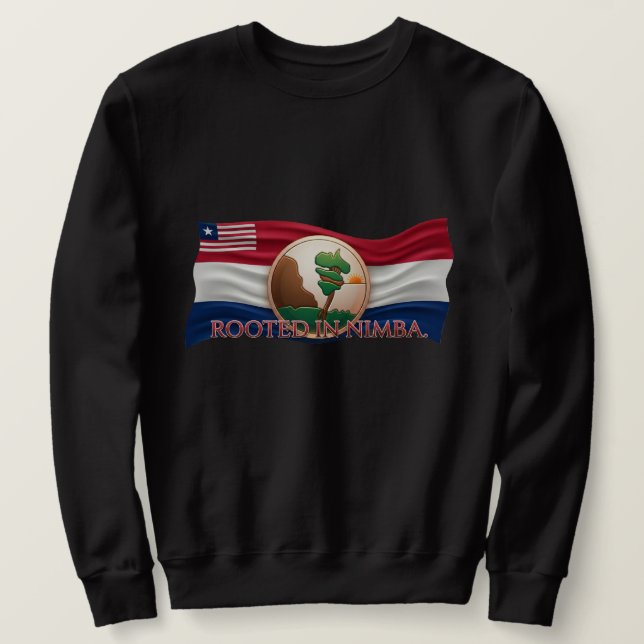 Moletom Orgulho de Nimba (Frente do Design)