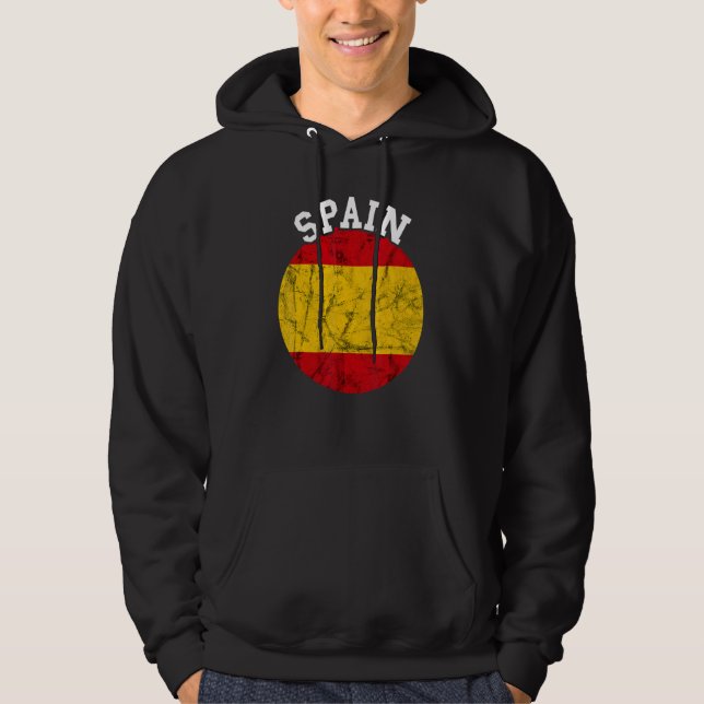Moletom Orgulho Espanhol Espanha Bandeira Espanha Castelo  (Frente)