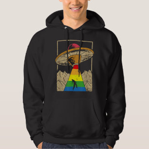 Moletom Orgulho gay de Rapto de alienígena Gaylien Lgbt